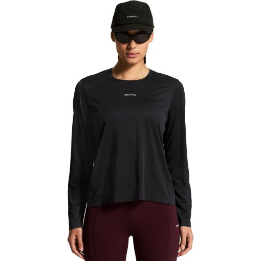 Picture of CRAFT Hypervent Longsleeve Running Tee Women - Black