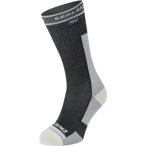 Productfoto van SealSkinz Holverstone Waterdichte, halflange Hardloopsokken - Black