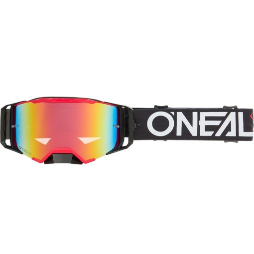 Produktbild von O&#039;Neal B-33 Brille - HEXA V.26 black/red - radium red