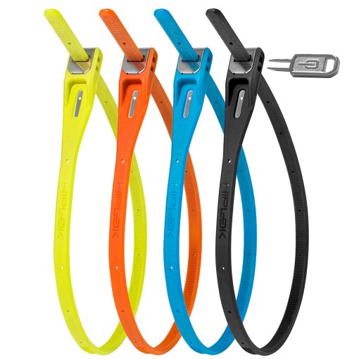 Foto de Hiplok Candado Cable 40cm - Z-Lok - 4 piezas - multicolor
