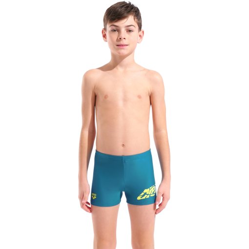 Produktbild von arena Feel Lettering Badehose Jungen - Blue Cosmo