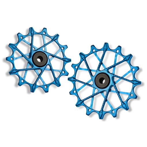 Immagine prodotto da Garbaruk Pulegge Cambio per Shimano | 14-16 denti | 12-velocità - blu