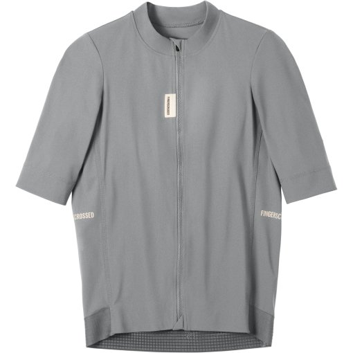 Foto de FINGERSCROSSED Maillot de Manga Corta Hombre - Road - Morning Fog