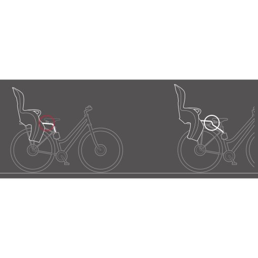 Bobike ONE Maxi ECO Fiets-Kinderzitje - Bagagerekbevestiging - eco black