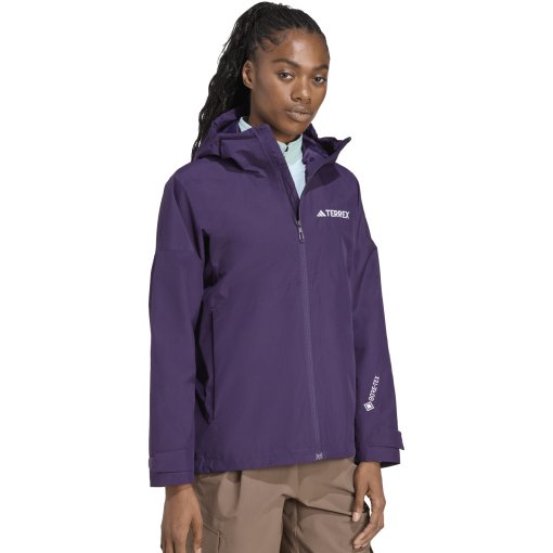 Foto de adidas Chaqueta Impermeable Mujer - TERREX Xperior 2L GORE-TEX Performance - aurora plum JL9804