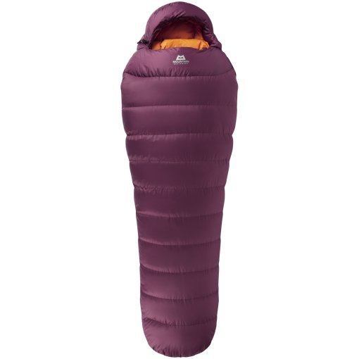 Foto de Mountain Equipment Saco de Dormir Mujer - Classic Eco 500 Regular ME-006742 - cremallera izquierda - raisin