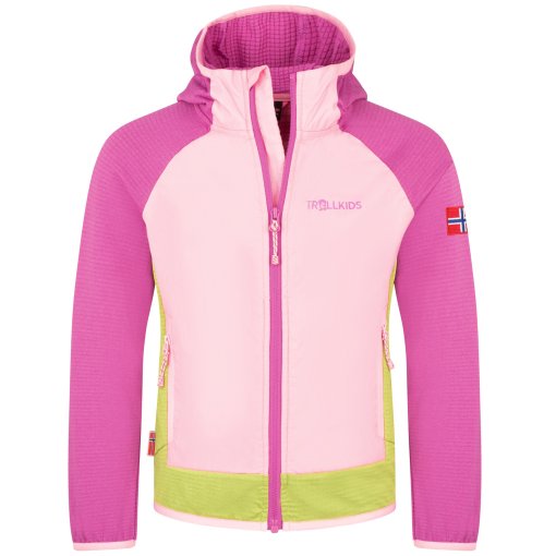 Photo produit de Trollkids Veste Enfant - Seiland - Fresh Berry/Candy Pink/Hedge Green