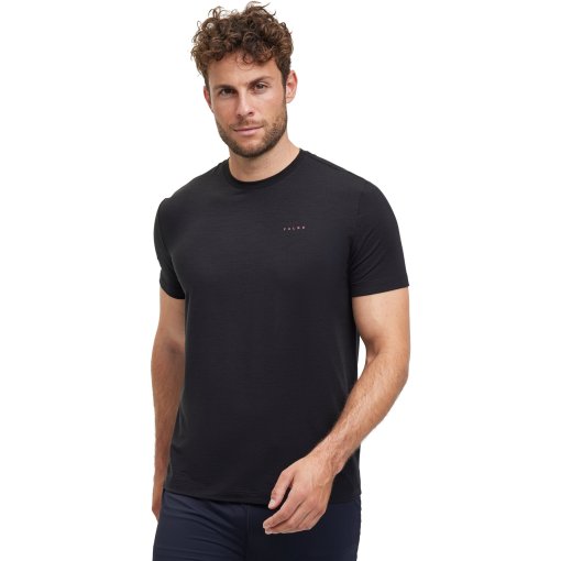 Foto de Falke Camiseta Hombre - RU Clima - negro 3000