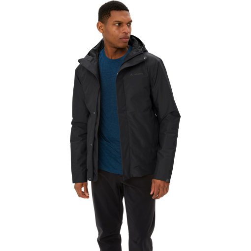 Foto de Vaude Chaqueta Impermeable Hombre - Cyclist Warm II - negro