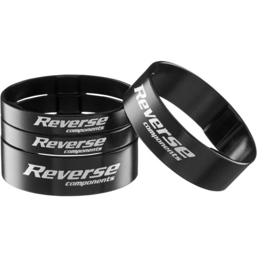 Foto de Reverse Components Ultra Light Spacer Set - 1-1/8 inch - negro