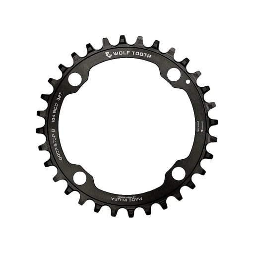 Wolf Tooth SRAM 8ボルト T-Type MTB 36T 3mm Wolf Tooth SRAM Gravel 8-Bolt Direct Mount Chainring - Power