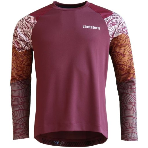 Produktbild von Zimtstern Braapz Langarm MTB-Trikot Herren - Windsor Wine