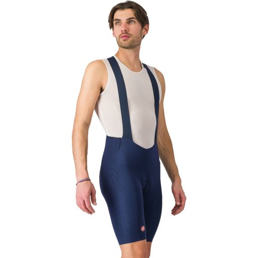 Photo produit de Castelli Cuissard à Bretelles Court Cycliste Homme - Free Aero Race S - belgian blue 424