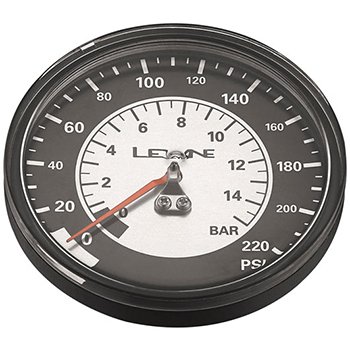 Immagine prodotto da Lezyne 220psi Manometro 3.5&quot; per Standard Pompa da Pavimento