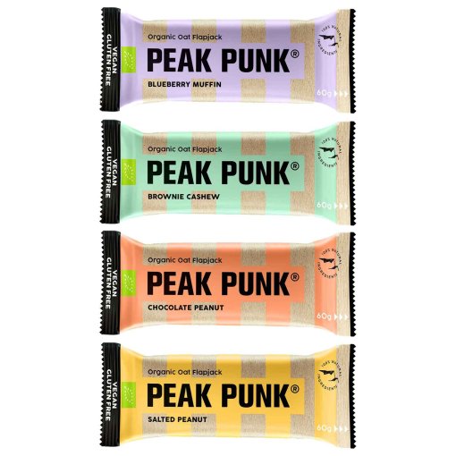 Foto de Peak Punk Barrita de Carbohidratos - BIO Oat Flapjack - 60g