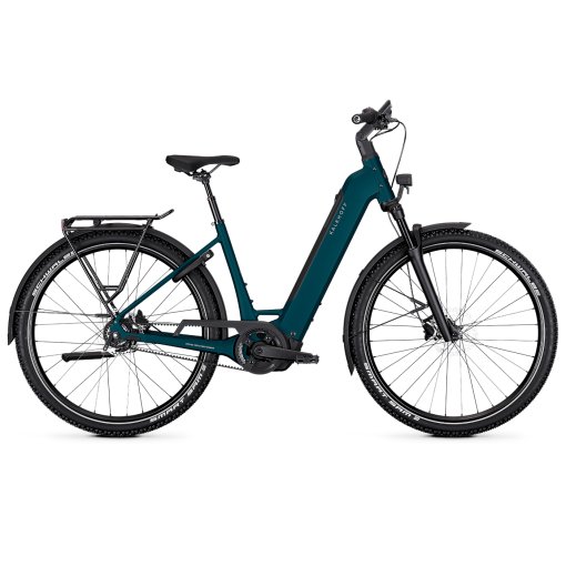 Picture of Kalkhoff ENTICE 3 EXCITE Belt - 27.5&quot; Easy Entry Electric Trek Bike - 2026 - darksprings matt