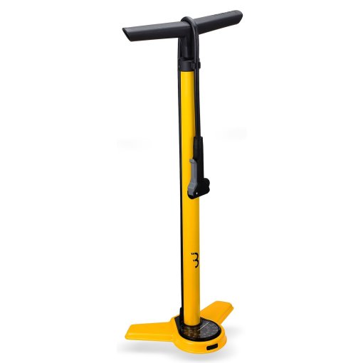 Foto de BBB Cycling AirSteel BFP-27 Bomba de pie - amarillo