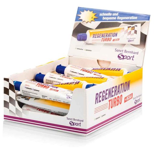Foto de Sanct Bernhard Sport Bebida de Carbohidratos - Regenerationsturbo +BCAA - Tubo - 18x50ml