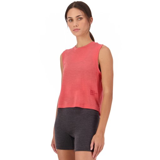 Photo produit de Mons Royale Zephyr Merino Tencel™ Débardeur pour femmes - watermelon