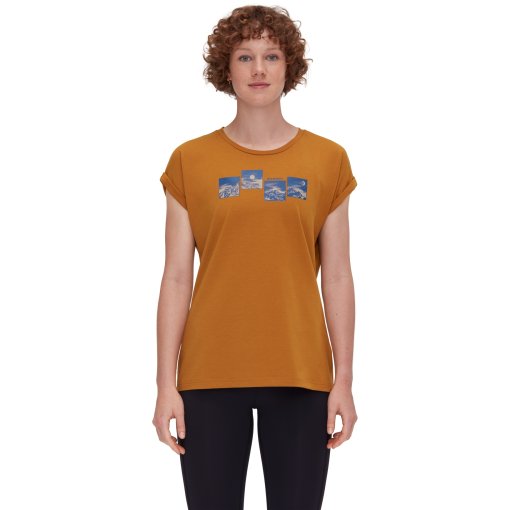 Foto de Mammut Camiseta Mujer - Mountain Day and Night - cheetah