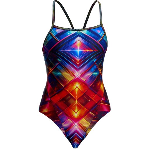 Zdjęcie: Funkita Single Strap Eco Jednoczęściowy strój kąpielowy dla kobiet - Firefly Sparkle