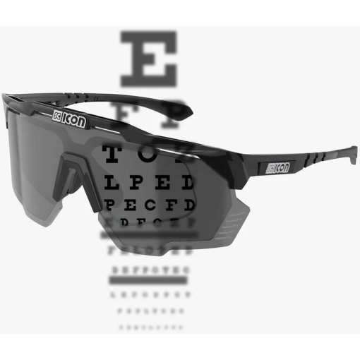 Foto de Scicon Gafas - Aeroshade Kunken RX - Black Gloss - Multimirror Silver | Optical Insert