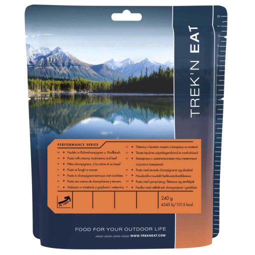 Foto de Trek&#039;N Eat Comida Outdoor - Pasta con Crema de Champiñones y Ternera PS1000+ - 240g