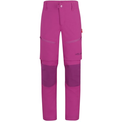 Zdjęcie: Trollkids Nordfjord Slim Fit Zip-Off Pants Kids - Fresh Berry