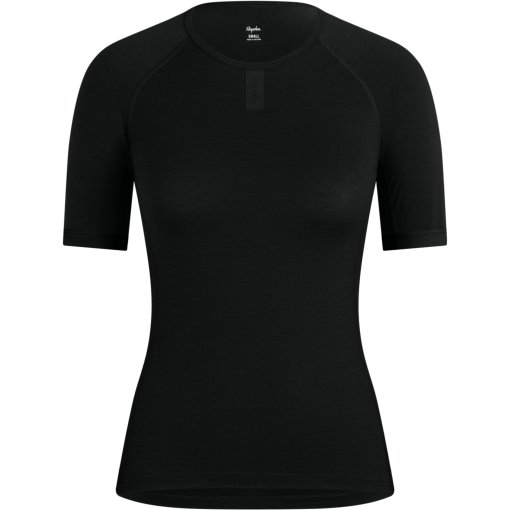 Foto de Rapha Camiseta Interior Mujer - Merino - negro/negro