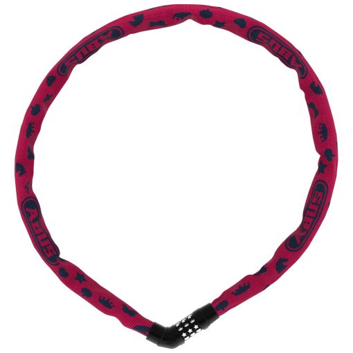 Foto de ABUS Candado Cadena 75cm - Steel-O-Chain 4804C - pink symbols