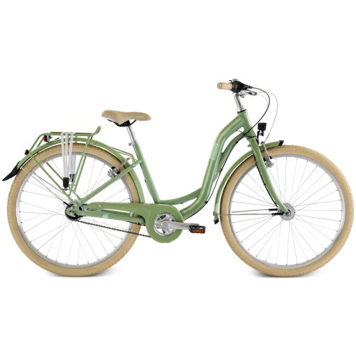 Productfoto van Puky SKYRIDE 26-7 Classic - Kinderfiets - 26&quot; | 7-Voudig - retro green