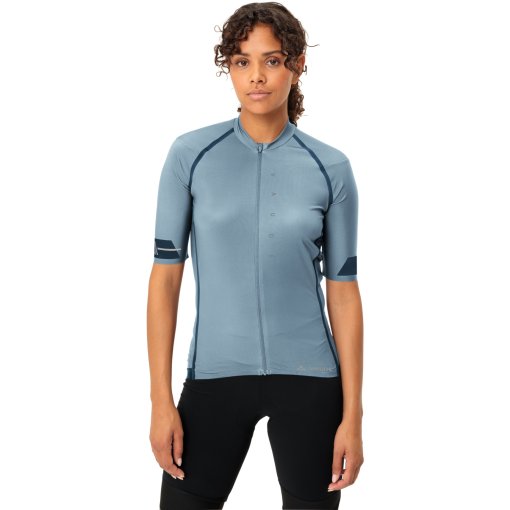 Foto de Vaude Maillot de Manga Corta Mujer - Furka Full Zip II - nordic blue