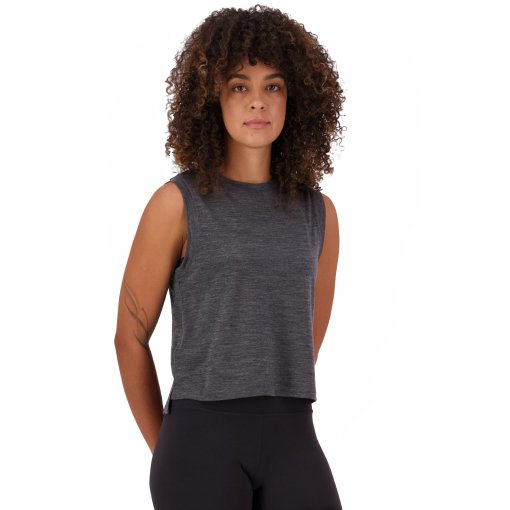Produktbild von Mons Royale Zephyr Merino Tencel™ Tanktop Damen - smoke