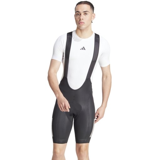 Foto de adidas Culotte cortos con Tirantes Hombre - Essential 3-Stripes Padded - negro IP2676