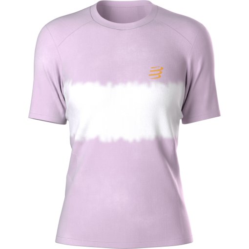 Billede af Compressport Løbetrøje til kvinder - orchid bouquet/apricot/white