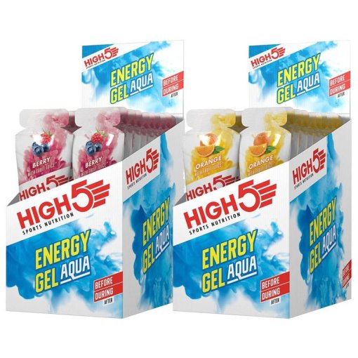 Foto de High5 Gel de Carbohidratos - Energy Gel Aqua - 20x66g