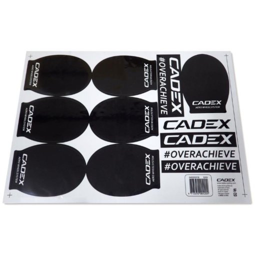 Image de CADEX TT Disc Autocollant pour trou de valve - noir