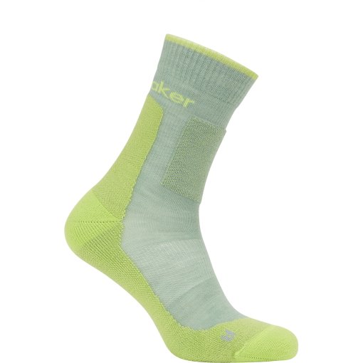Foto de Icebreaker Calcetines Hombre - Merino Hike+ Medium Crew - Seaglass/Peridot