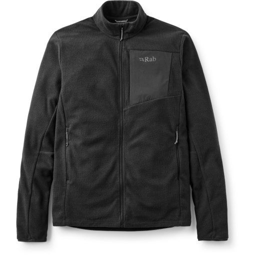 Produktbild von Rab Tecton Fleecejacke Herren - black