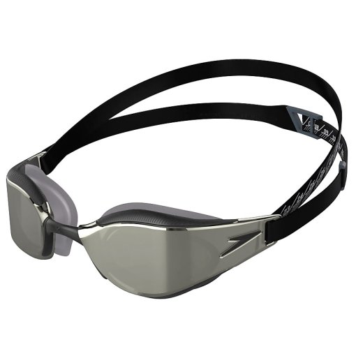 Produktbild von Speedo Fastskin Hyper Elite Mirror Schwimmbrille - black/oxid grey/chrome