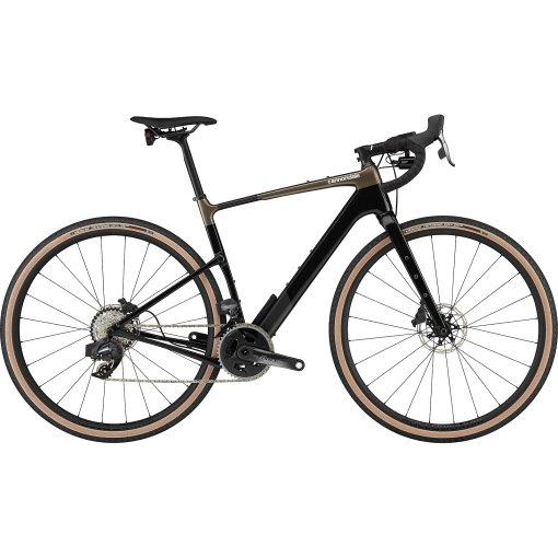 Picture of Cannondale TOPSTONE Carbon 1 RLE - SRAM Force AXS - Gravelbike - 2024 - black pearl