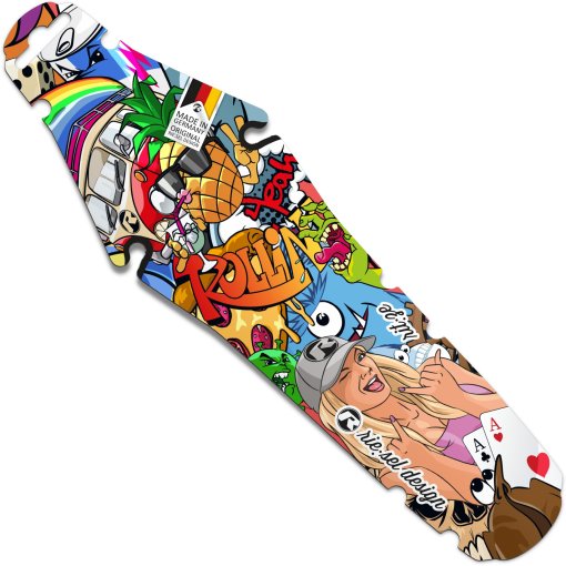 Produktbild von rie:sel design rit:ze Schutzblech - stickerbomb eyecatcher