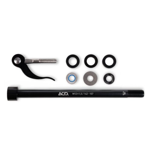 Asse passante per rimorchio per bicicletta 160-178mm Asse