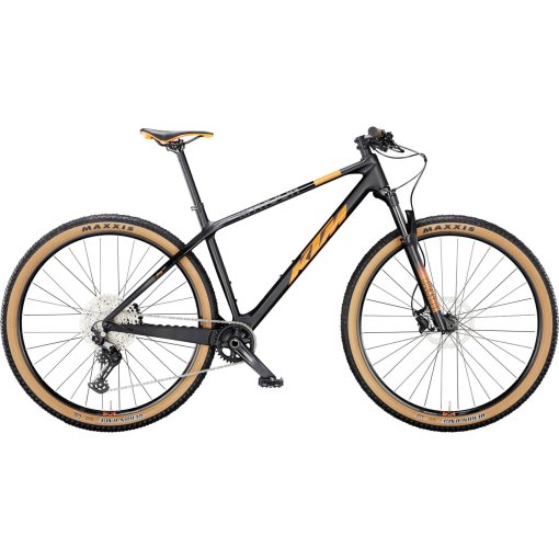 Picture of KTM MYROON COMP - 29&quot; Carbon Mountain Bike - 2025 - black matt (orange+black glossy)
