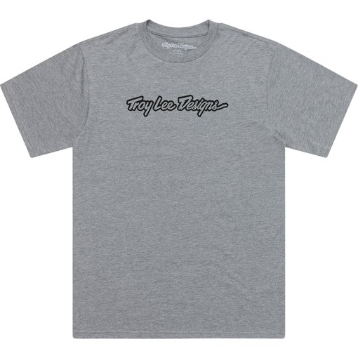 Foto de Troy Lee Designs Camiseta Hombre - Signature Gray Heather