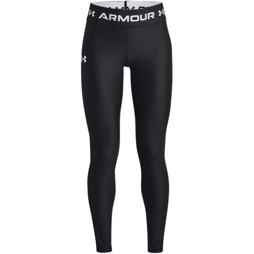 Foto de Under Armour Leggings Niña - HeatGear® - Negro/Blanco