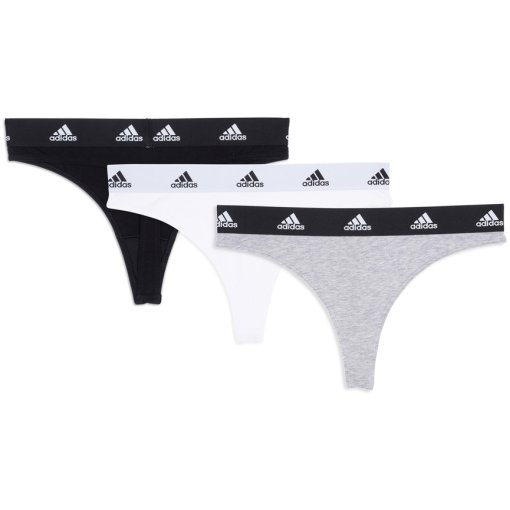 Foto de adidas Sports Underwear Tanga Mujer - Sports Active Comfort Cotton - Pack de 3 - 926-assorted