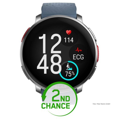 Photo produit de Polar Montre de Multisport GPS - Vantage V3 - Sky Blue - Second Choix