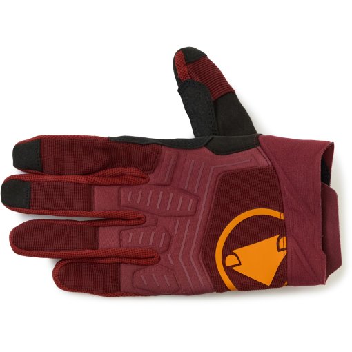 Produktbild von Endura SingleTrack II Vollfinger-Handschuhe - end mahogany