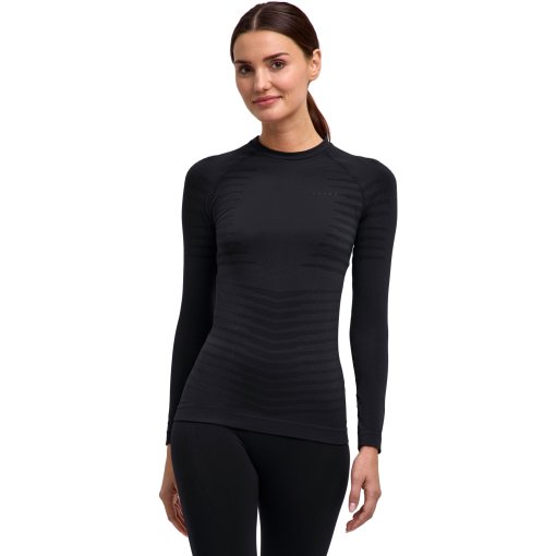 Foto de Falke Camiseta de Manga Larga Mujer - Maximum Warm - negro 3000 (33137)